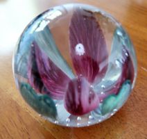 Glaskugel / Briefbeschwerer CAITHNESS Schottland