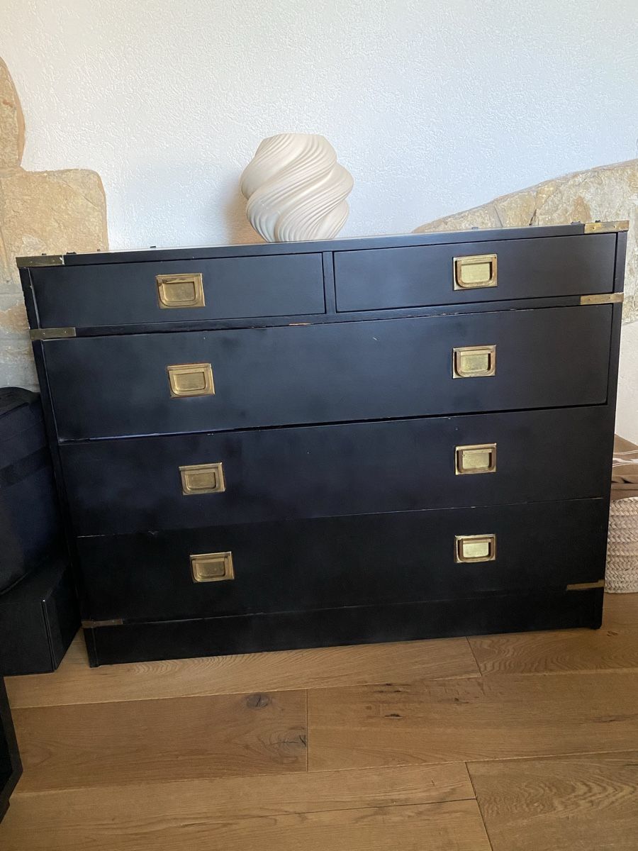 Cassapanche: Chest drawer black vintage – Usato da Onex venduto da kan_s2lt
