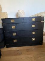 Chest drawer black vintage