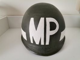 Casque M1 police militaire armée américaine guerre Vietnam