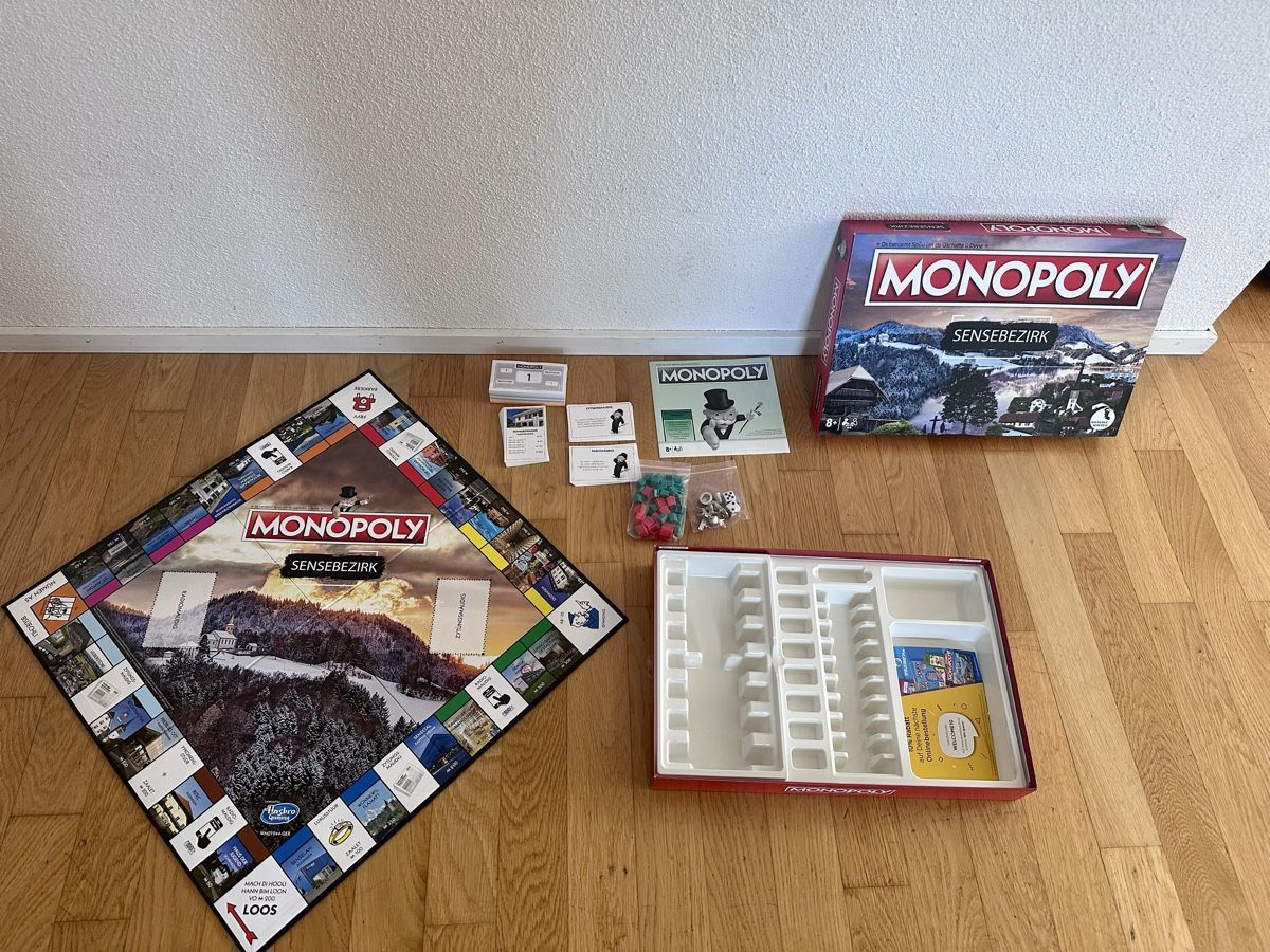 Spiele: Monopoly Sensebezirk neu und unbespielt – Neu (gemäss Beschreibung) aus Blumenstein von Thunerin_1987