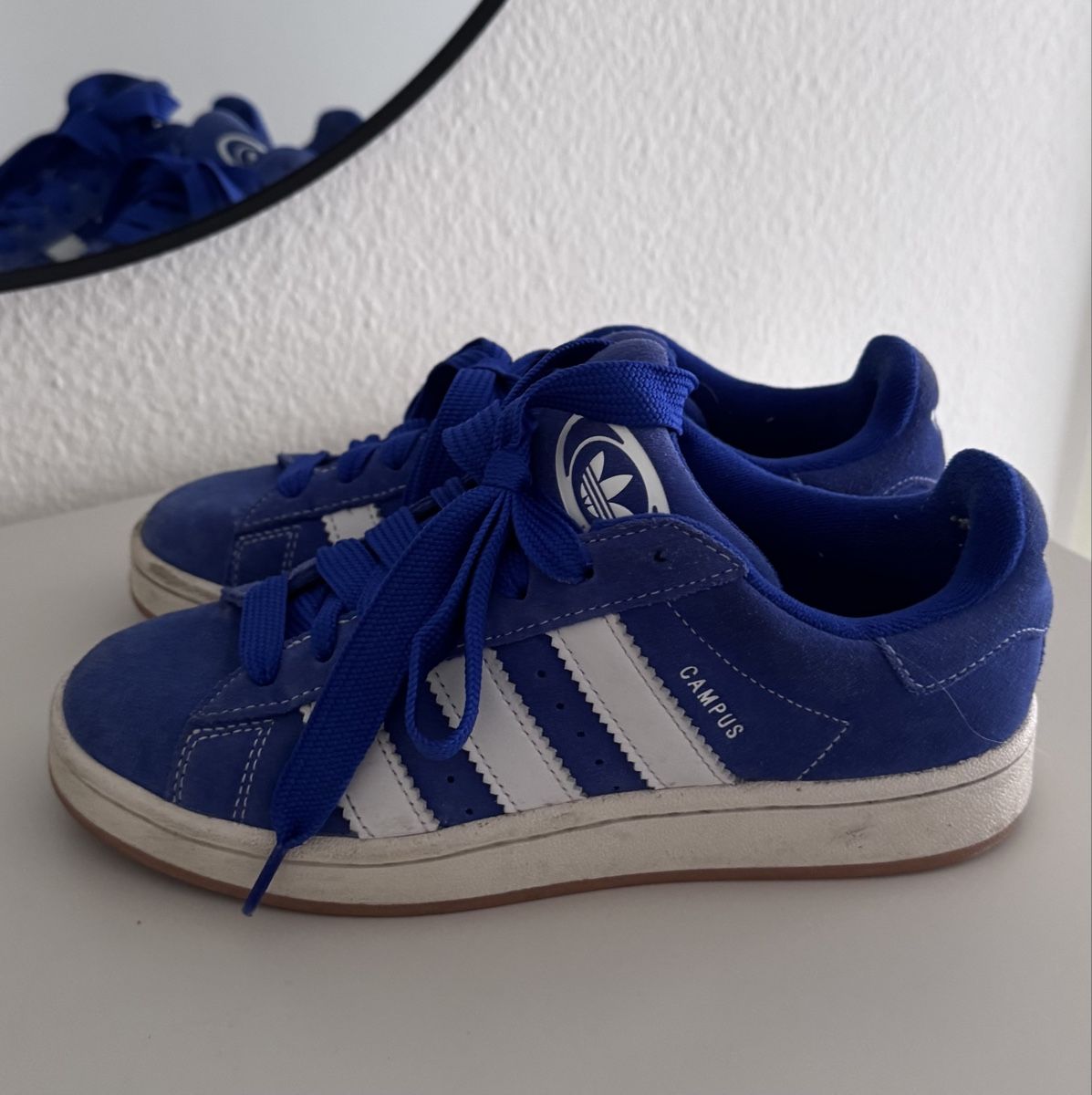 Adidas Scarpe da donna: Adidas Campus, blaue Sneaker, Grösse 40 – Nuovo (secondo la descrizione) da Zürich venduto da leanfu_