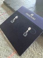 Swarovski blue drop earrings 