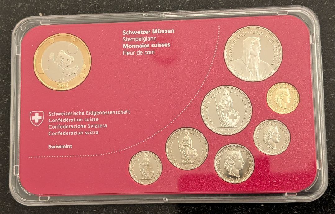 Tutti le monete: Münzsatz Baby 2014 stgl – Nuovo (secondo la descrizione) da Arch venduto da moneyswiss 3