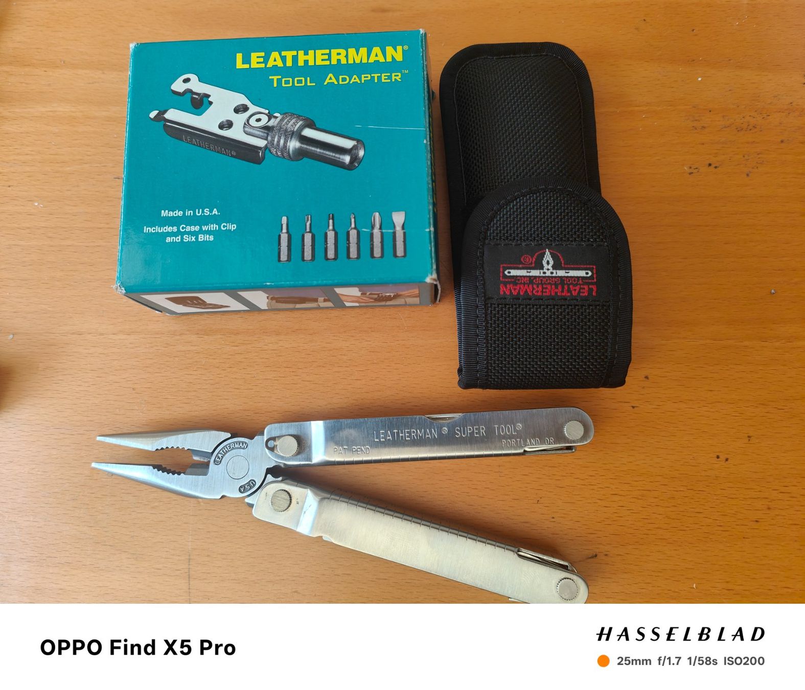 Leatherman Accessori: Leatherman Super Tool mit Zubehör und Adapter – Nuovo (secondo la descrizione) da Basel venduto da M2 3