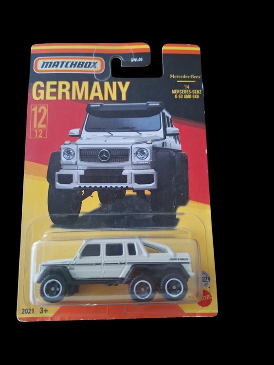Matchbox Germany 2021 14 Mercedes-Benz G 63 AMG 6x6 12/12 L (Neu und ...