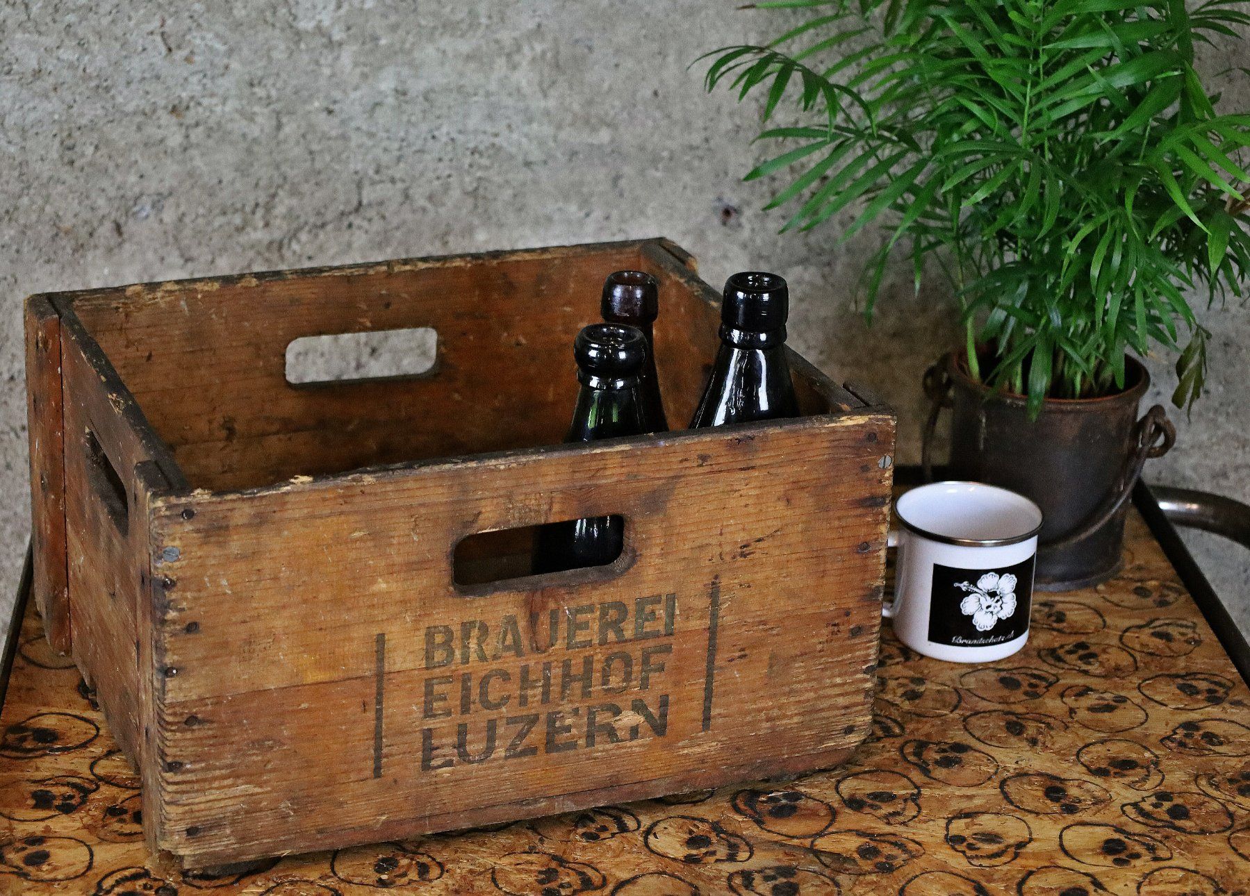 Casse di vino e birra: Holzkiste "Eichhof Luzern" – Usato da Birrwil venduto da brandschatz_birrwil