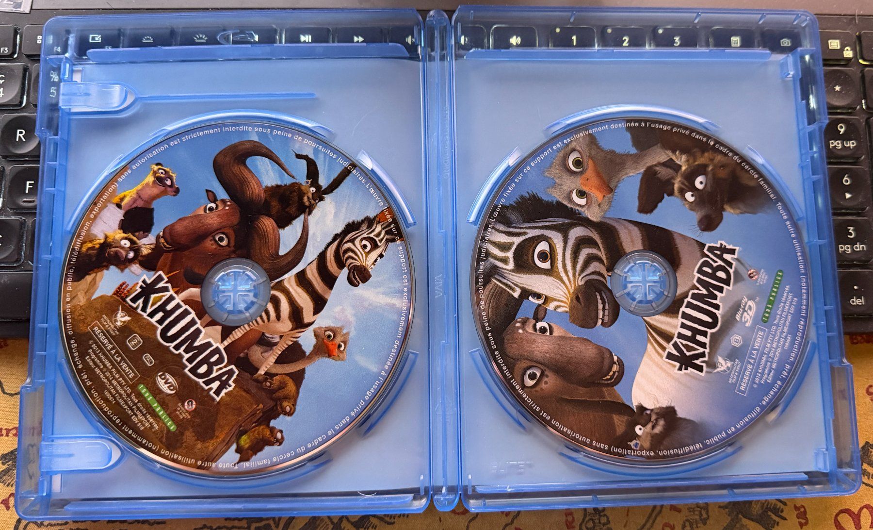 Tutti i DVDs: Blu-ray 3D & 2D + DVD Khumba (2013) – Usato da Semsales venduto da __Florian__ 5