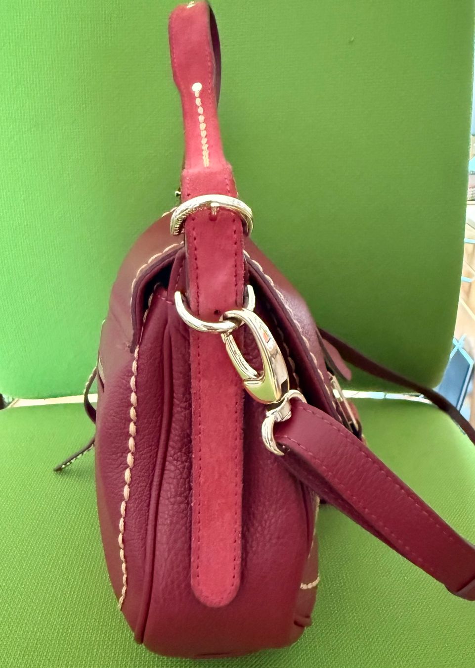 Taschen für Damen: Tasche / Satchel Leder PLINIO VISONA' – Neu (gemäss Beschreibung) aus Frauenfeld von Scleo 4