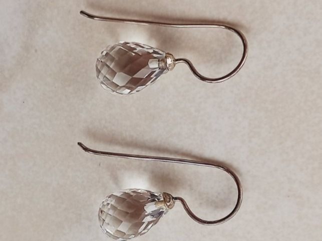 Ohrringe & -stecker: Kristall Quarz Ohrhänger – Neu und originalverpackt aus Winistorf von acreativ 1
