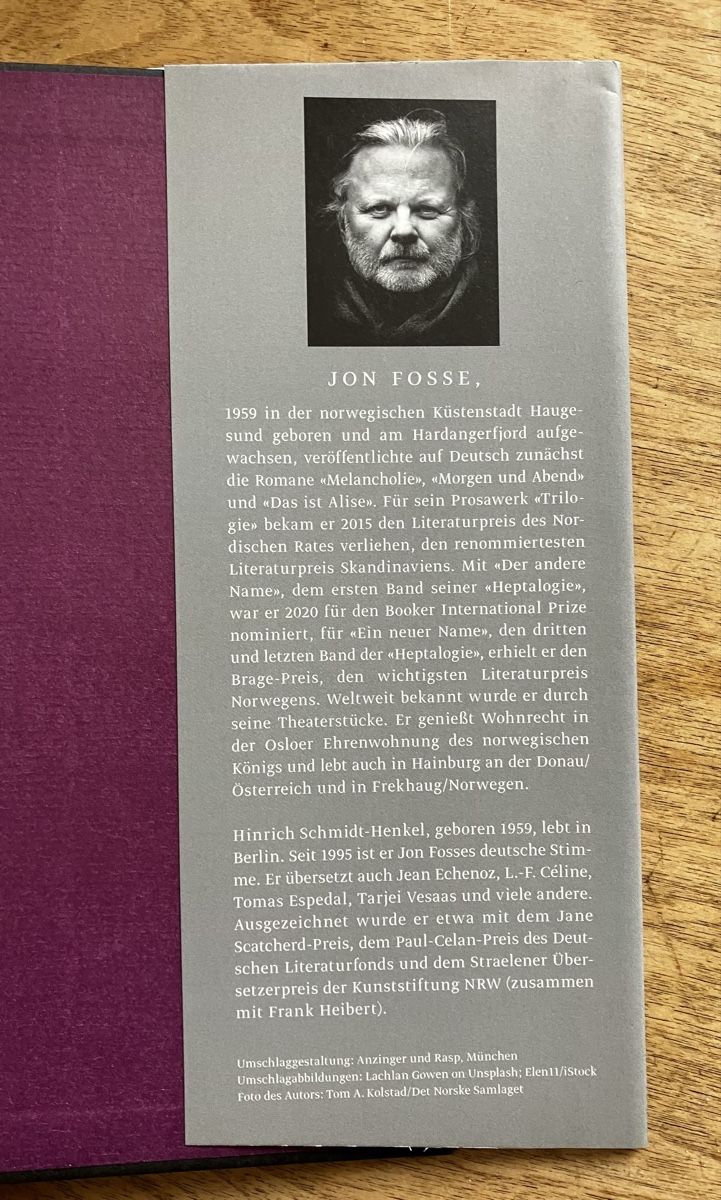 Libri: Jon Fosse: ich ist ein anderer – Nuovo (secondo la descrizione) da Buchs AG venduto da Allerleis 5