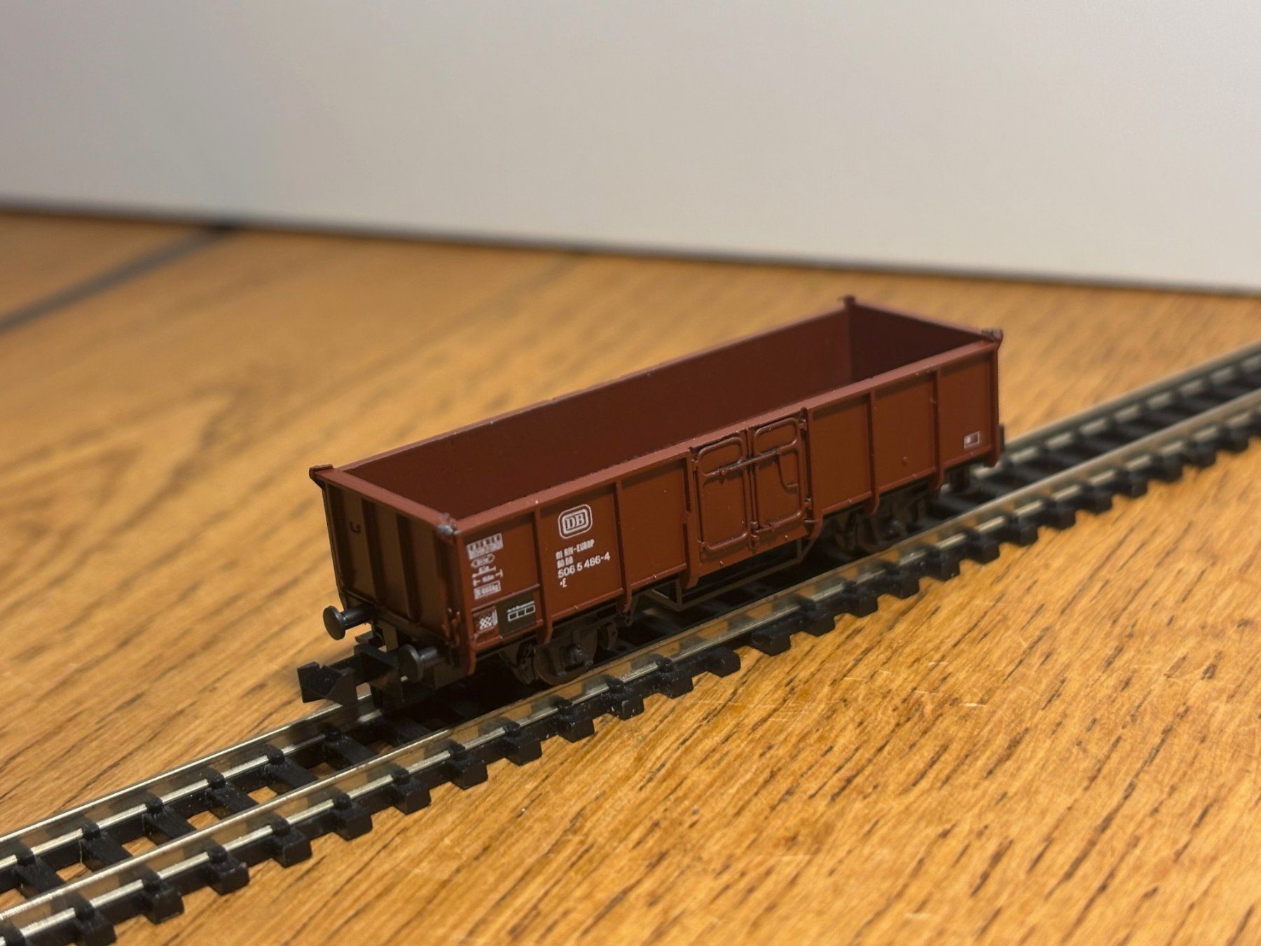 Modellini di ferrovie: *e1353: offener Güterwagen (Spur N) – Usato da Birsfelden venduto da Birs_25 2
