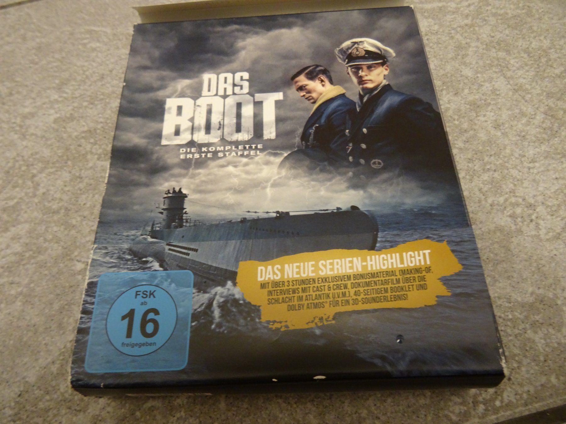 Tutti i DVDs: Das Boot Staffel 1 Blu-ray – Usato da Olten venduto da Disc-Verkauf
