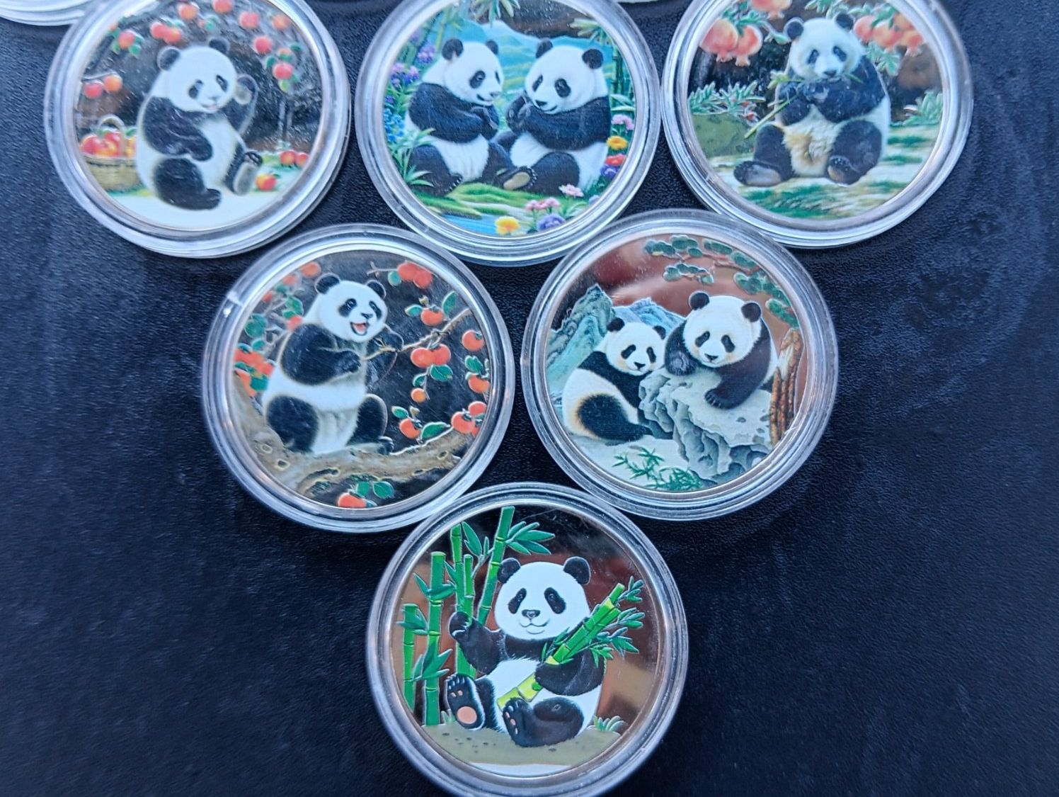 Tutti le monete: RÉPLIQUE--10 pièces de monnaie panda géant-- RÉPLIQUE – Nuovo e nell'imballaggio originale da pully venduto da gringoloko 1
