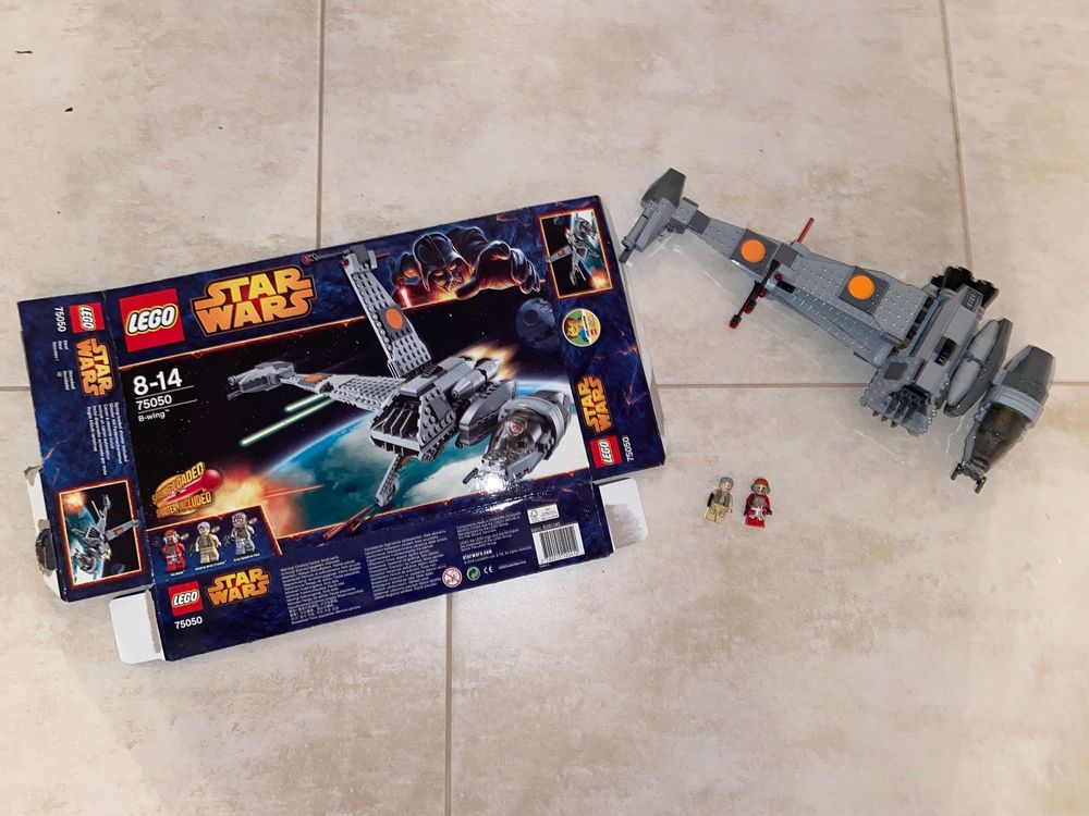 LEGO Star Wars Ten Numb Minifigure Rebel B-Wing Fighter Pilot 75050 sw0556