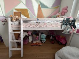 Kinderhochbett inkl. optionaler Matratze