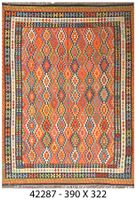 Oriente Kelim Teppich 400x300 cm