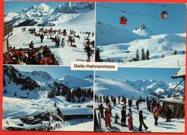 ADELBODEN Skigebiet Geils-Hahnenmoos, Gondelbahn, Bus