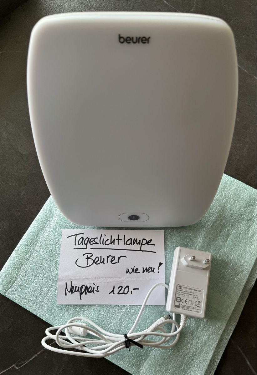 Beurer Lampade: Beurer Tageslicht Lampe – Usato da Dübendorf venduto da ysc_hw92