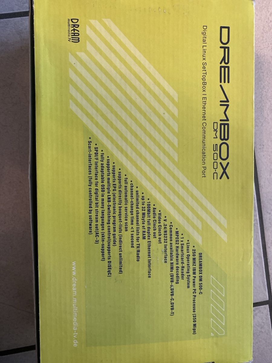 Receiver: Dreambox DM 500-C – Neu (gemäss Beschreibung) aus Wolfhausen von kidsboutique 1
