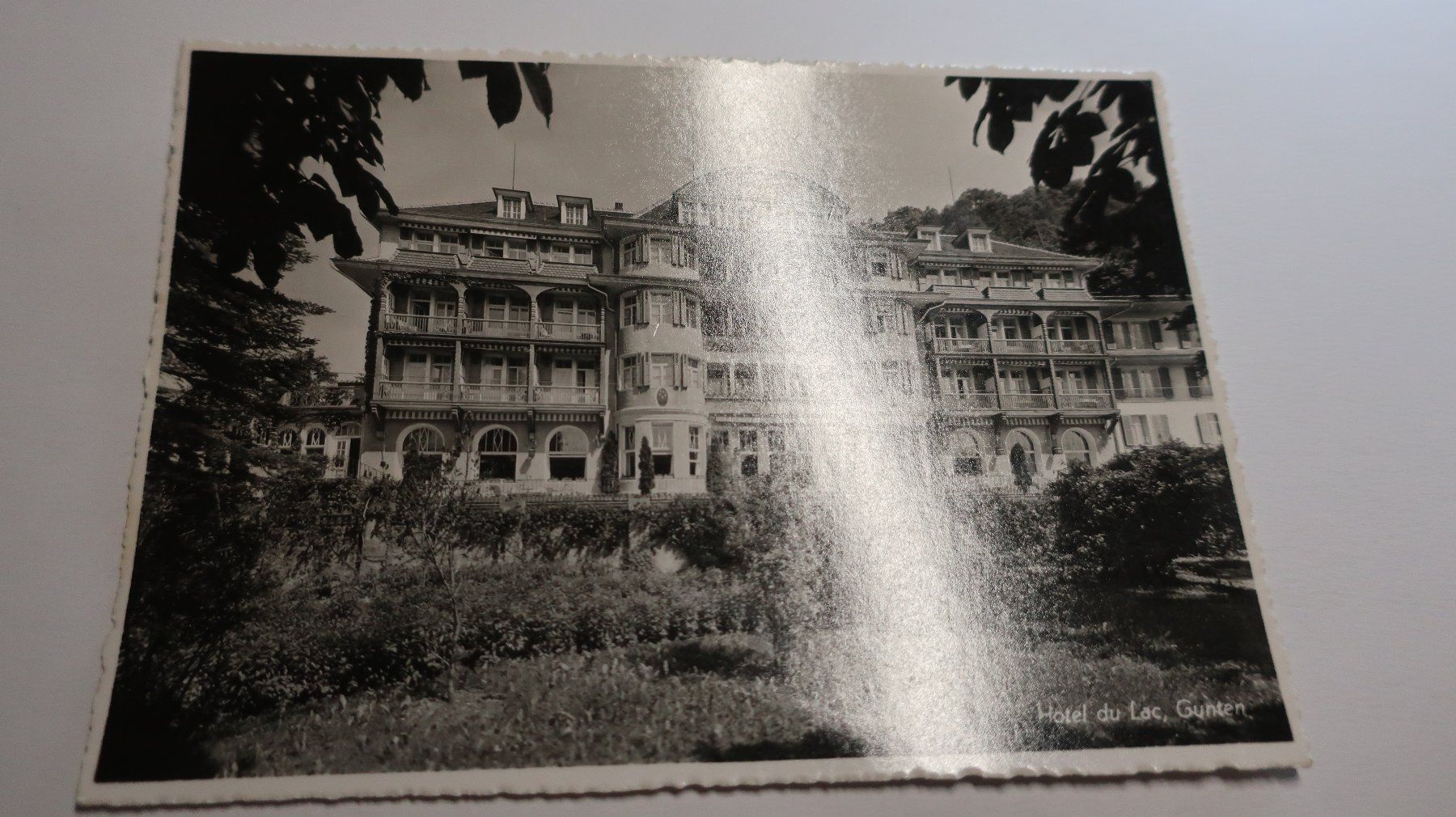 Cartoline postali: Hotel du Lac Gunten – Usato da Cormoret venduto da Pascalll2001 1
