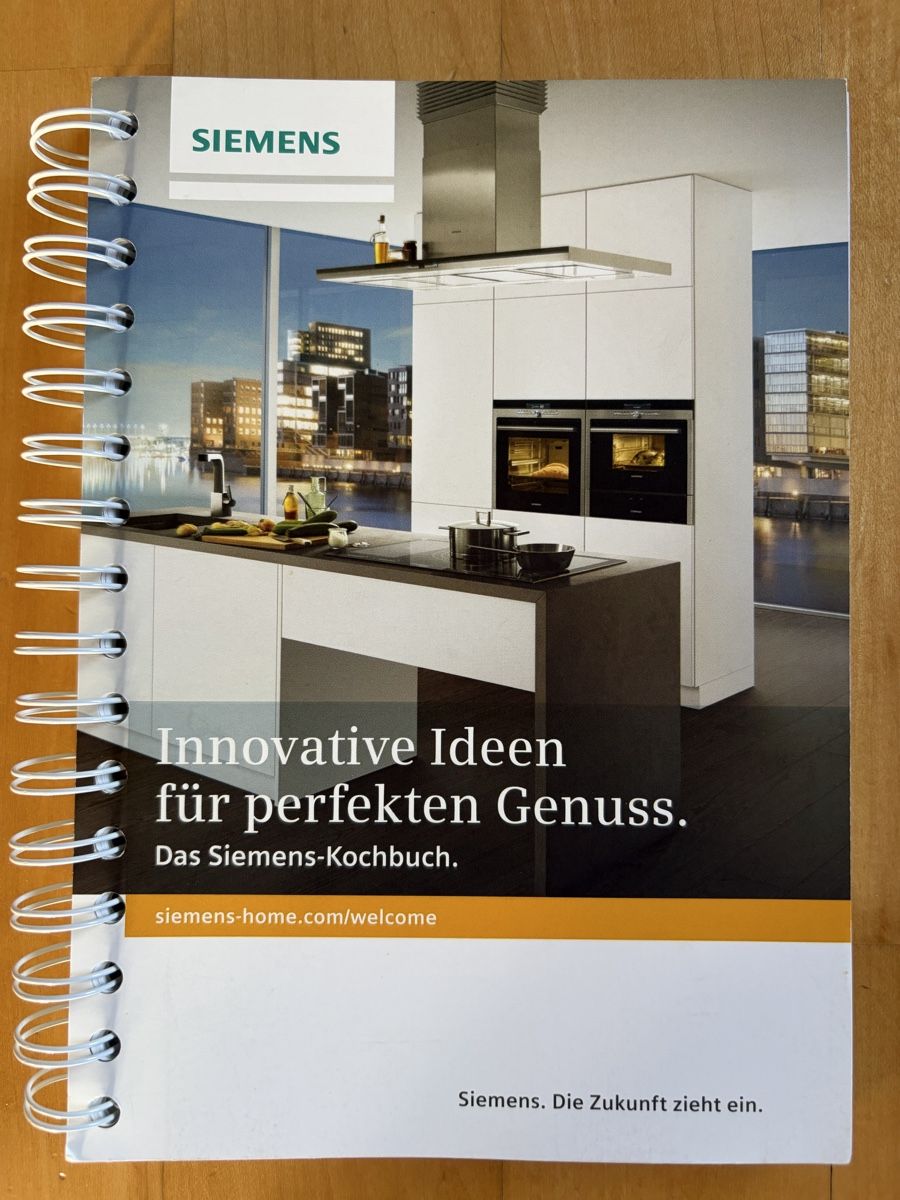 Bücher: Das Siemens - Kochbuch – Gebraucht aus Kappel SO von Fabruzzi