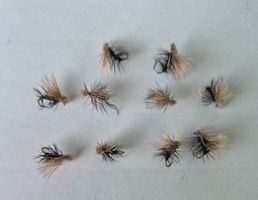 10 Stück Trockene Fliege