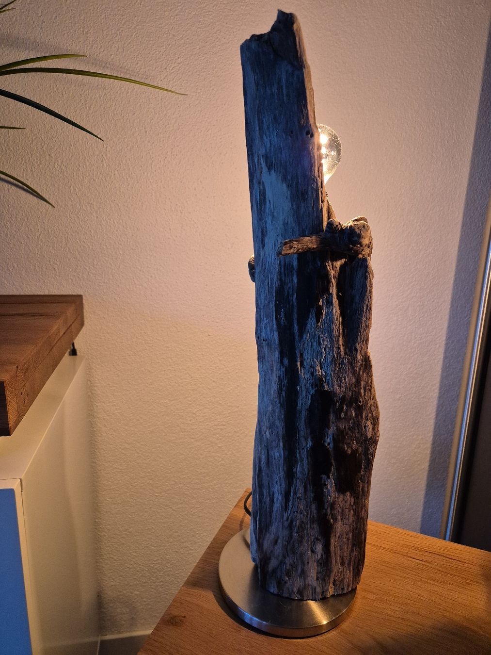 Lampade: Schwemmholz Nachttischlampe – Nuovo (secondo la descrizione) da Müllheim venduto da Baedy1 2