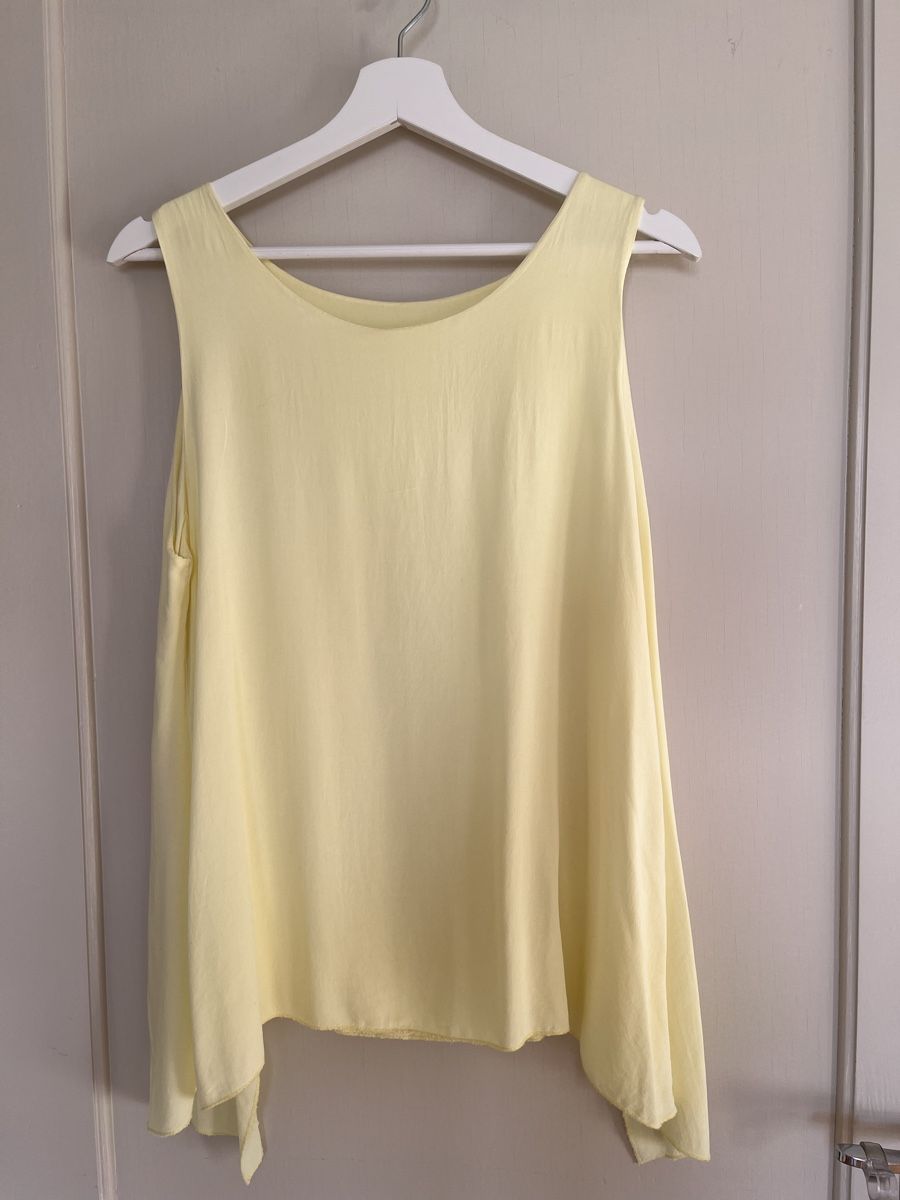 Blusen: Bluse ärmellos - asymmetrisch – Gebraucht aus Lustmühle von isa_g6kl