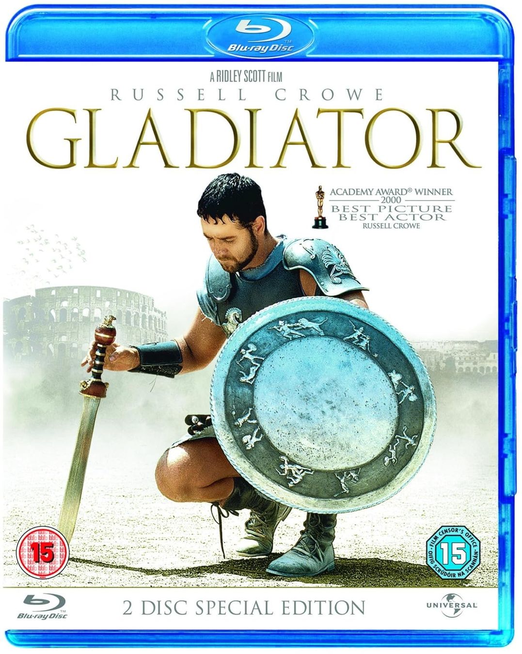 Tutti i DVDs: Gladiator - Blu-ray Disc - Special Edition - UK Version OVP – Nuovo e nell'imballaggio originale da Duggingen venduto da nad_6yzh