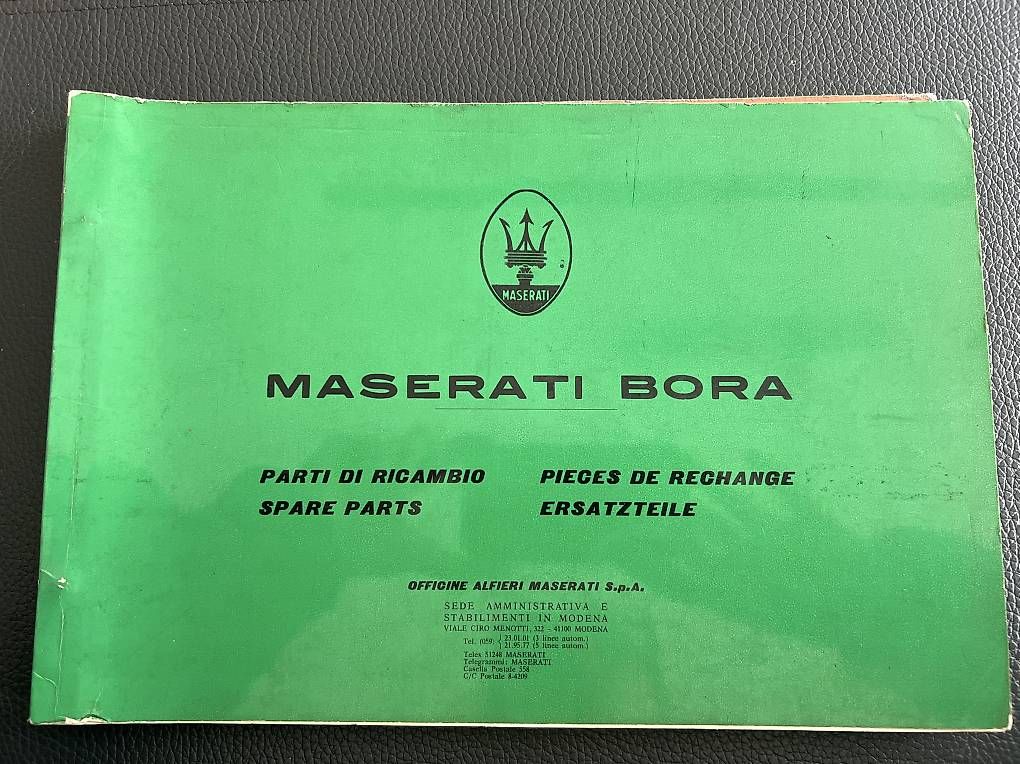 Schallplatten: Maserati Bora – Gebraucht aus Obergösgen von hot-berry