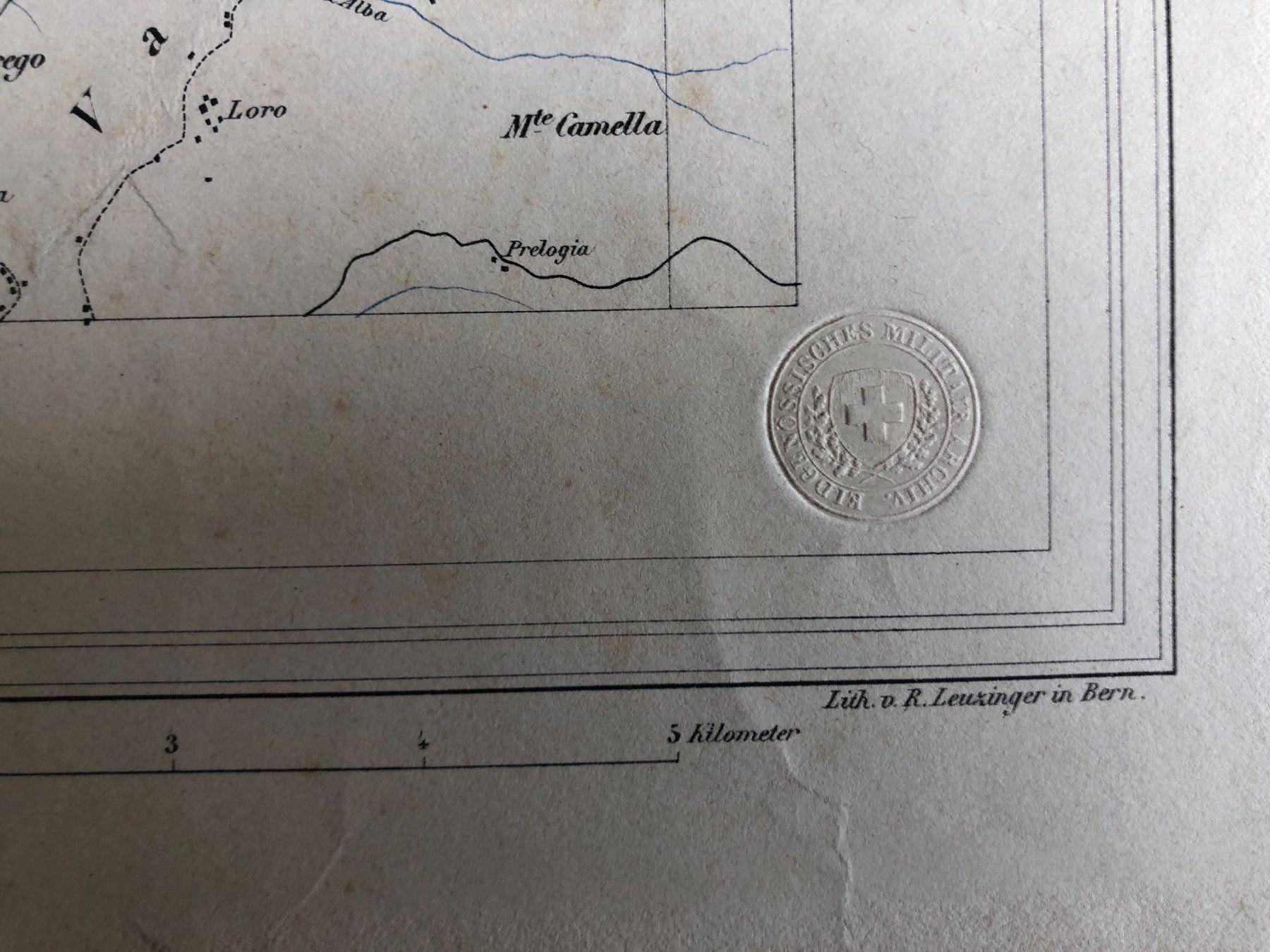Landkarten & Atlanten: Siegfriedatlas: Helsenhorn 1870 – Gebraucht aus Zürich von allp 4