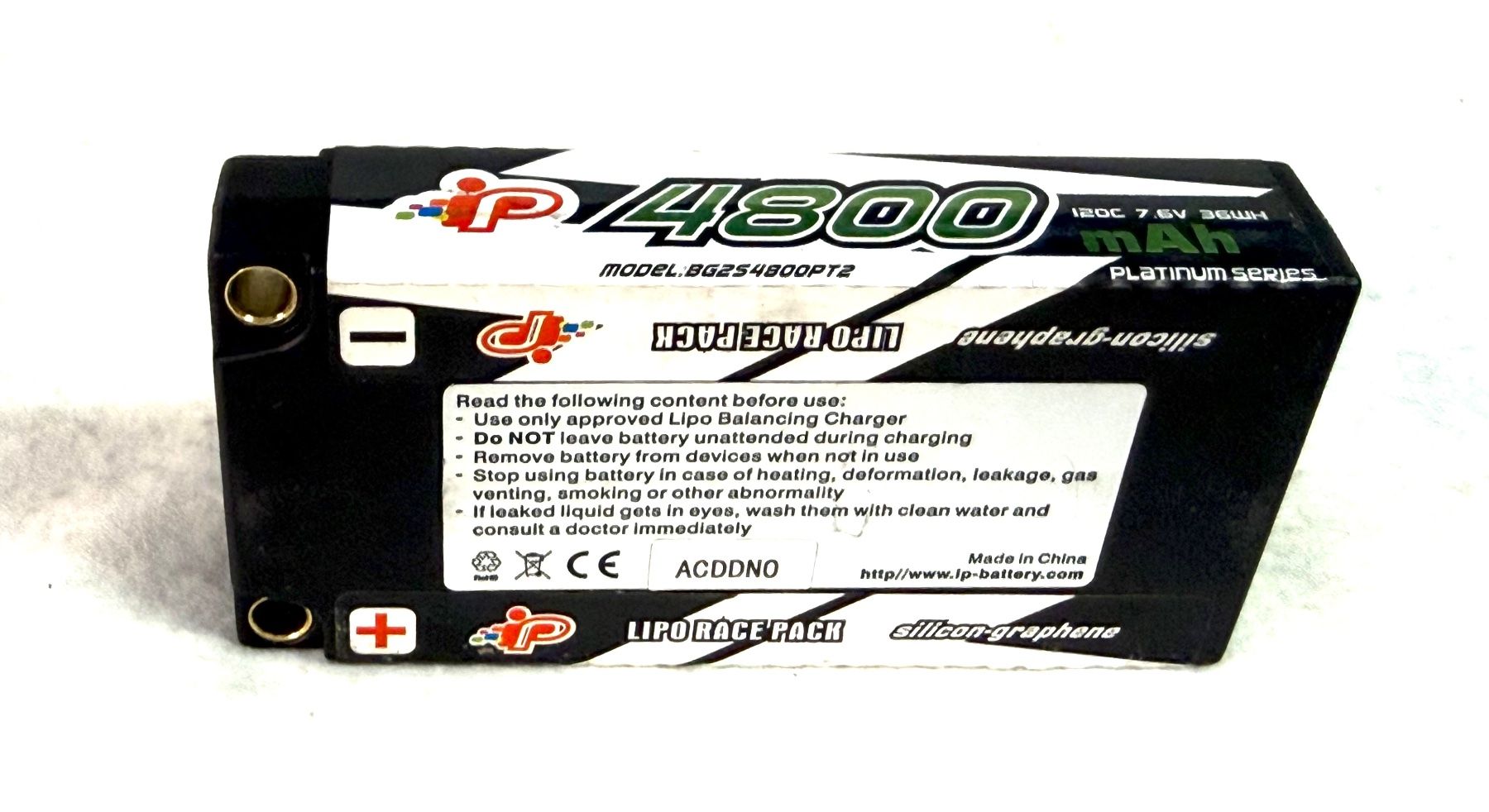 Modellismo RC: BATTERIE IP 4800 MAH 7.6V 120C – Usato da Yverdon-les-Bains venduto da Fijo-rc 6
