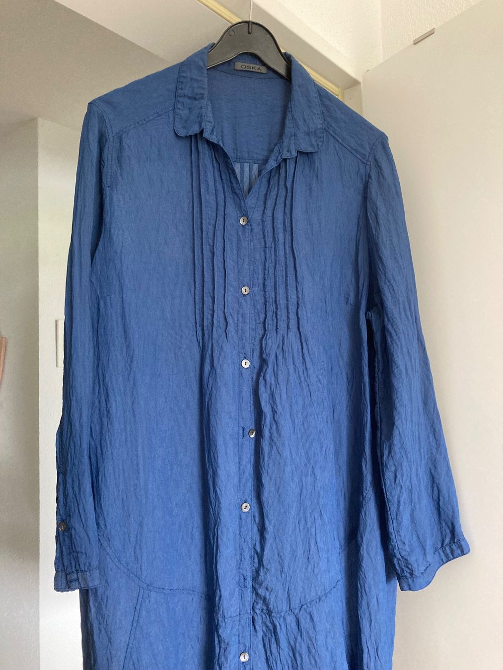 Oska Camicette: Oska Bluse/Rock 4 Oversize blau – Usato da Fehraltorf venduto da mayalotto 1