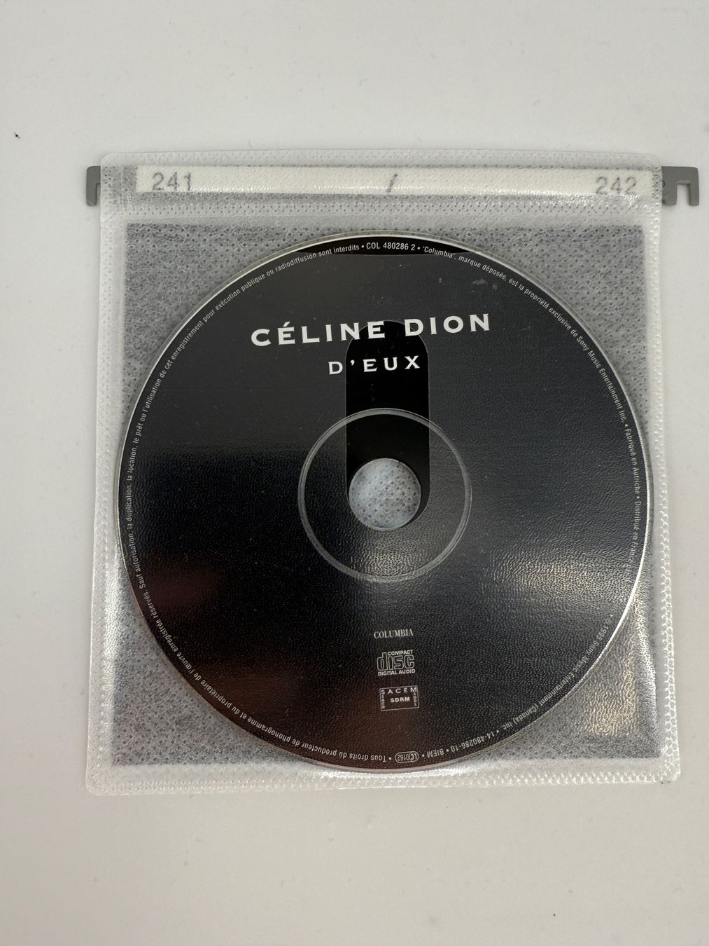 CD: Celine Dion - D'eux CD – Usato da Auenstein venduto da moin. 1