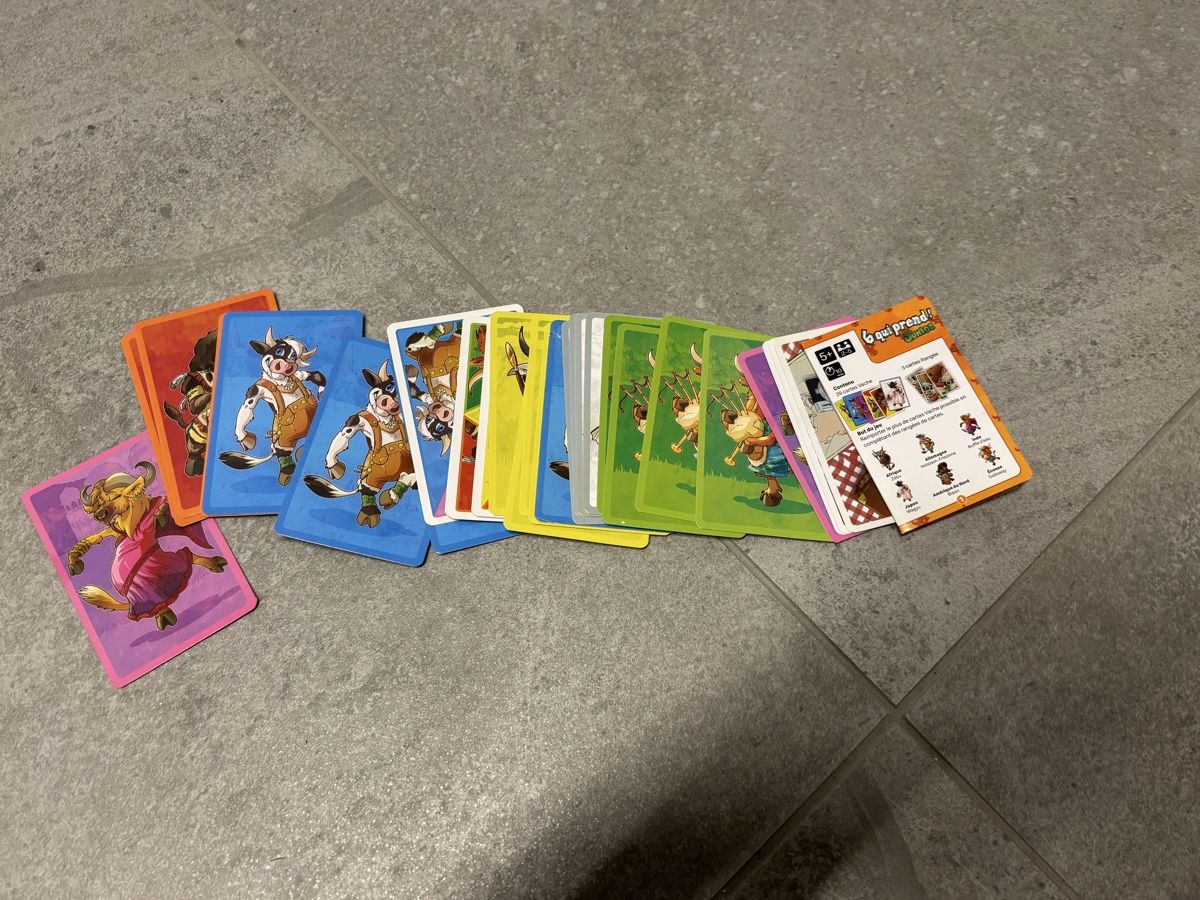 Giochi: Jeu 6 qui prend Junior jeu de cartes – Usato da Salvenach venduto da gwenwywar 1