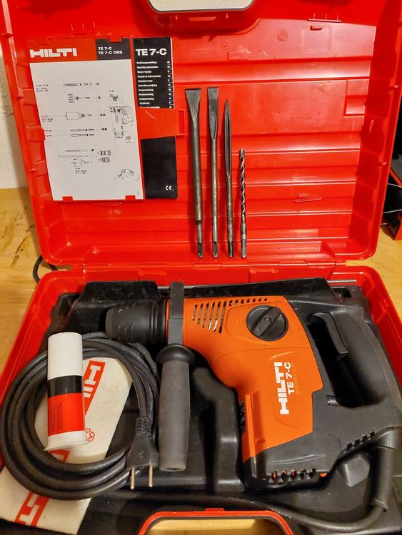 Paire De Balais (Charbons) Moteur Pour Perceuse/Burineur HILTI TE 7-C - Réf 326795 - NEUF