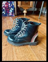 Glitzerstiefel mit Reisverschluss wie neu Gr. 31