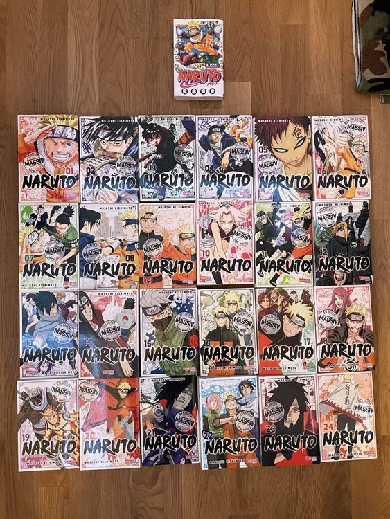 naruto-massiv-mangas-komplett-1-24-gebraucht-in-kriens-f-r-chf-150