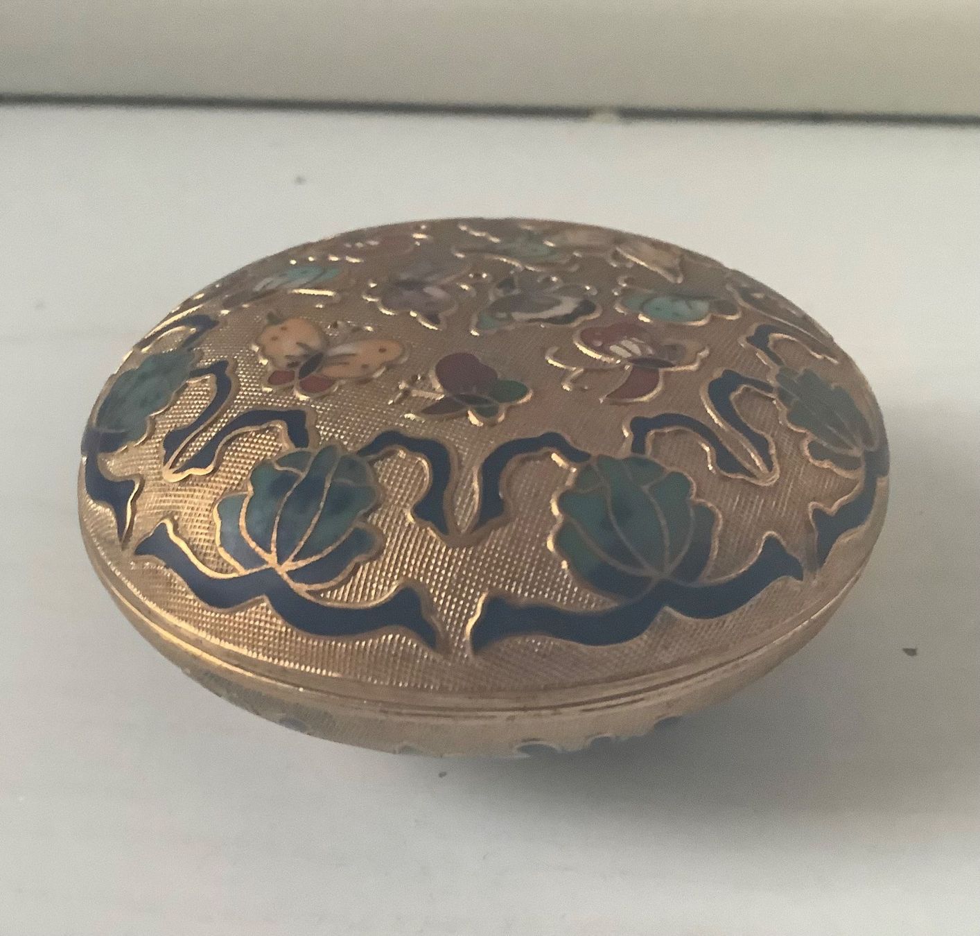 Autres décorations & accessoires: CHINESISCHE CLOISONNÈ Deckeldose – D'occasion à Adlikon b.Regensdorf par Crystaldragon09 2