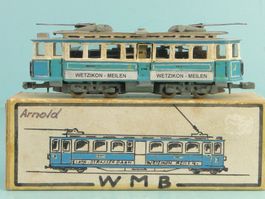 WMB Spur N Wetzikon Meilen, Motorwagen  Nr. 3