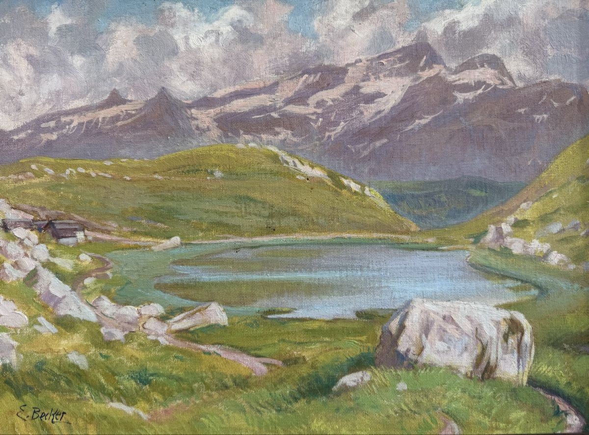 Gemälde: Ernest Frédéric Auguste Becker 1883 - 1978 – Gebraucht aus Genève von ram_r8l9 2