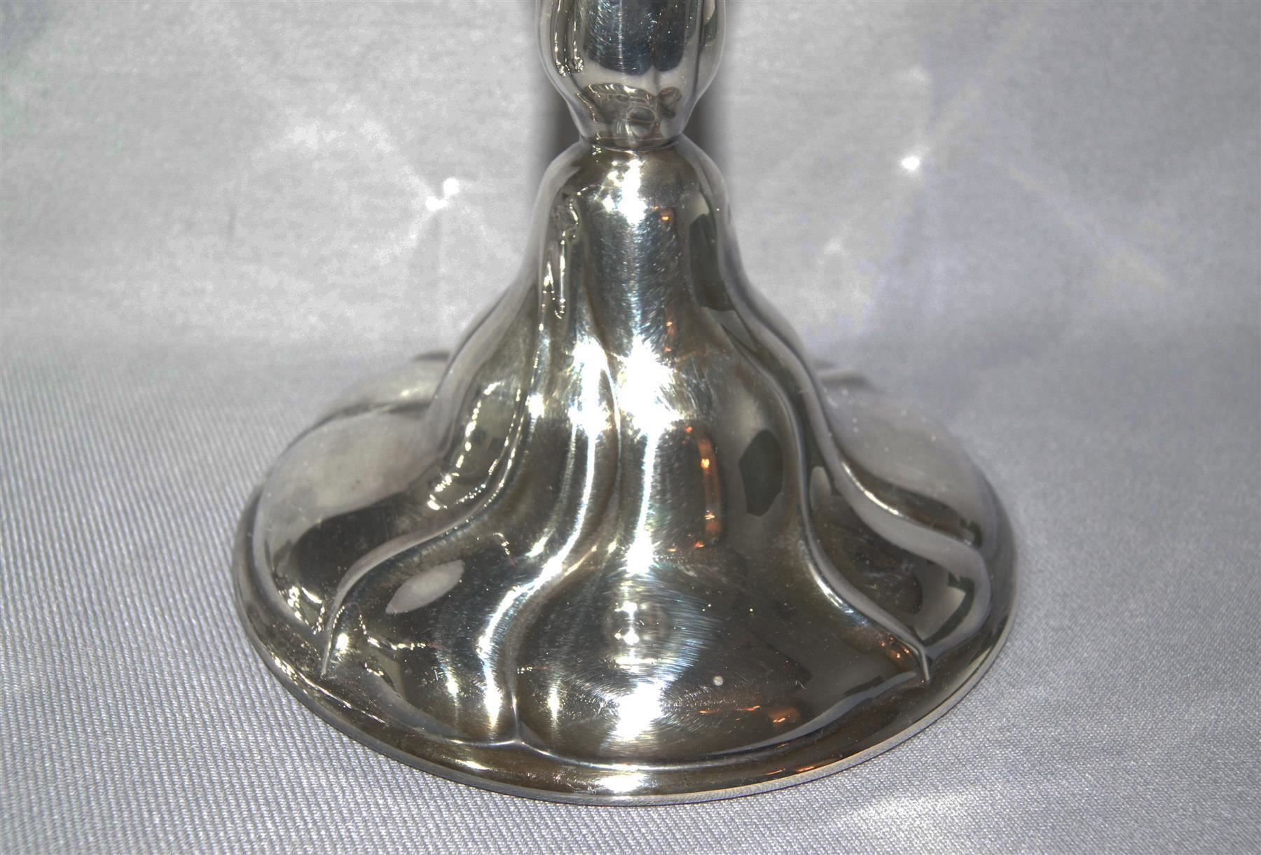 WMF Portacandele: Antikes WMF Kerzenhalter Paar versilbert – Usato da Geroldswil venduto da ARTEFACTO 3