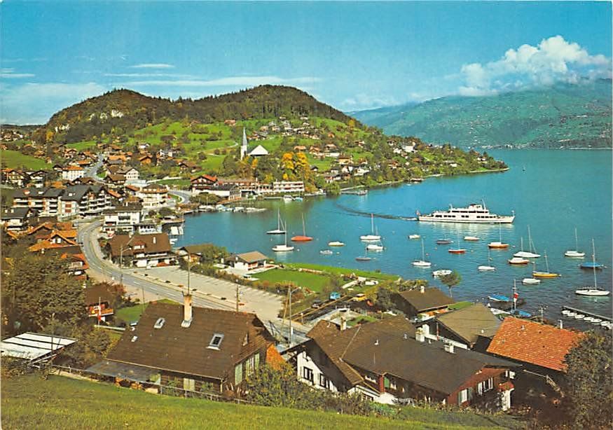 Ansichtskarten: BE - Faulensee am Thunersee – Gebraucht aus Ottikon b.Kemptth. von Neptun1974