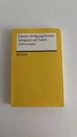 Goethe Iphigenie auf Tauris buch