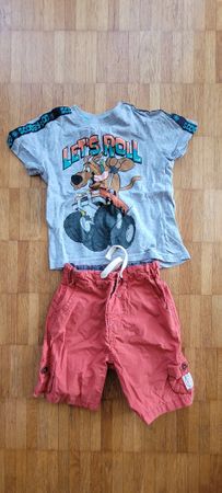 T-Shirt und Shorts gr 98 für einrn Jungen