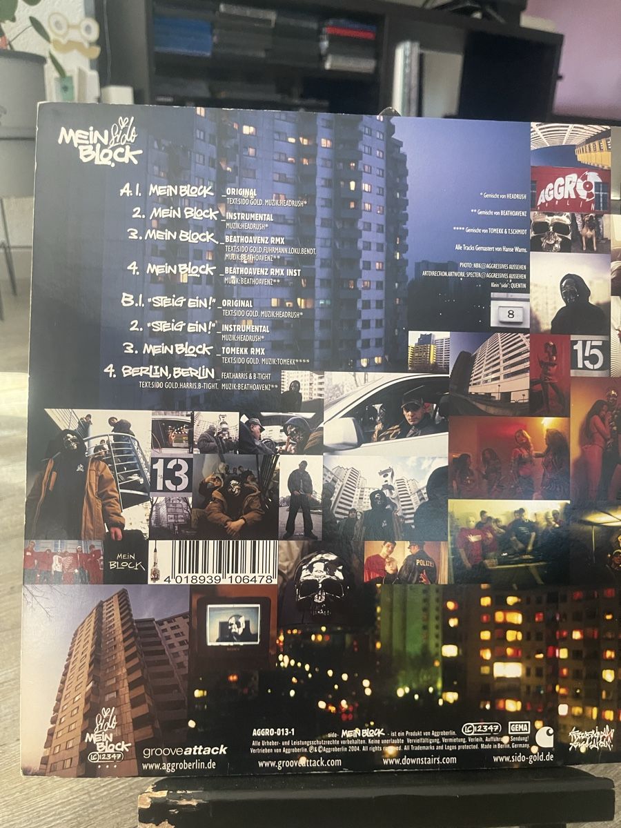 Vinyles: Sido / mein Block  – Neuf (Voir description) à Dagmersellen par stonefinger 1