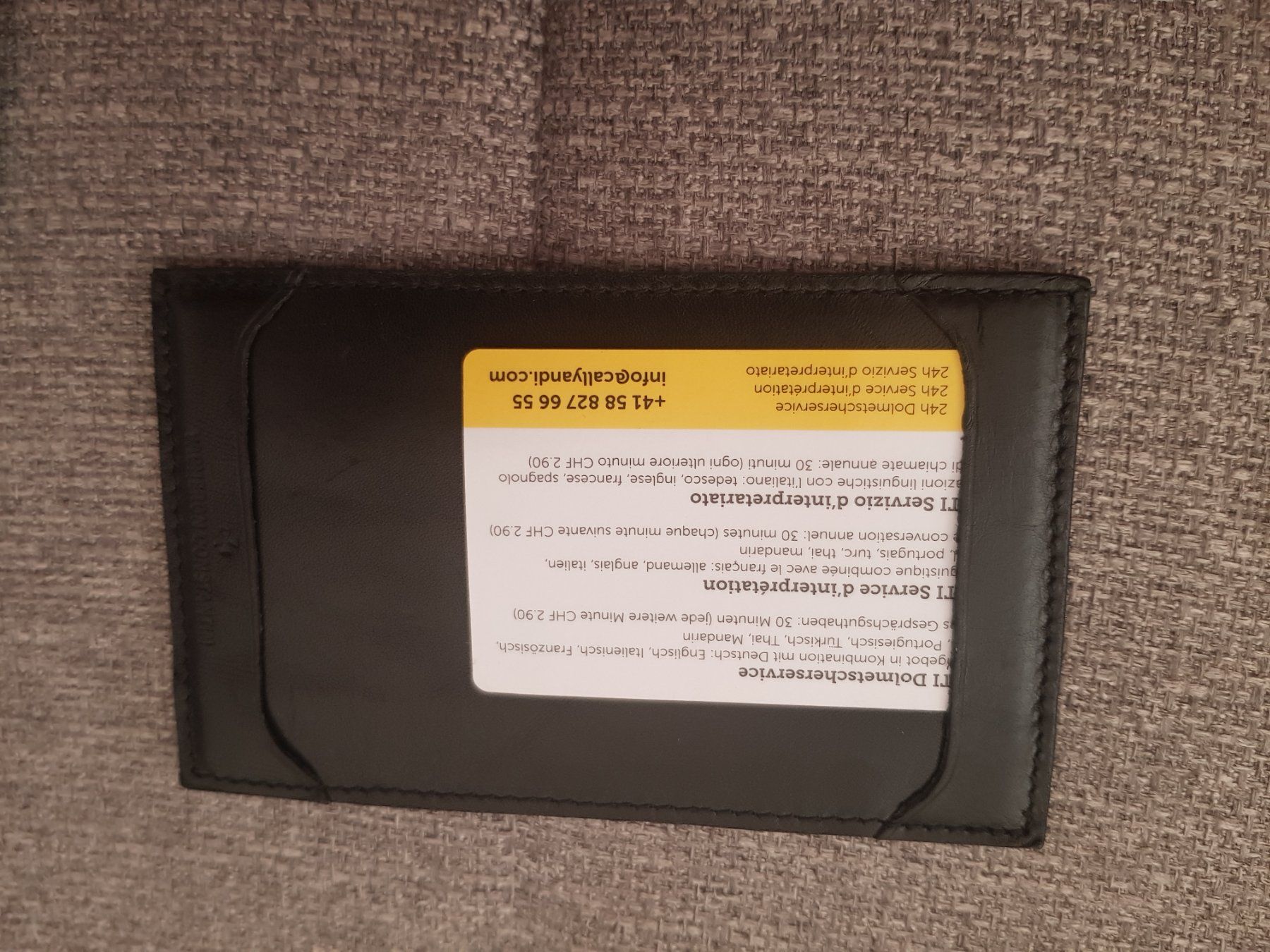 Vacheron Brieftaschen: Vacheron Constantin porte-cartes – Gebraucht aus Genève von BKYB 4