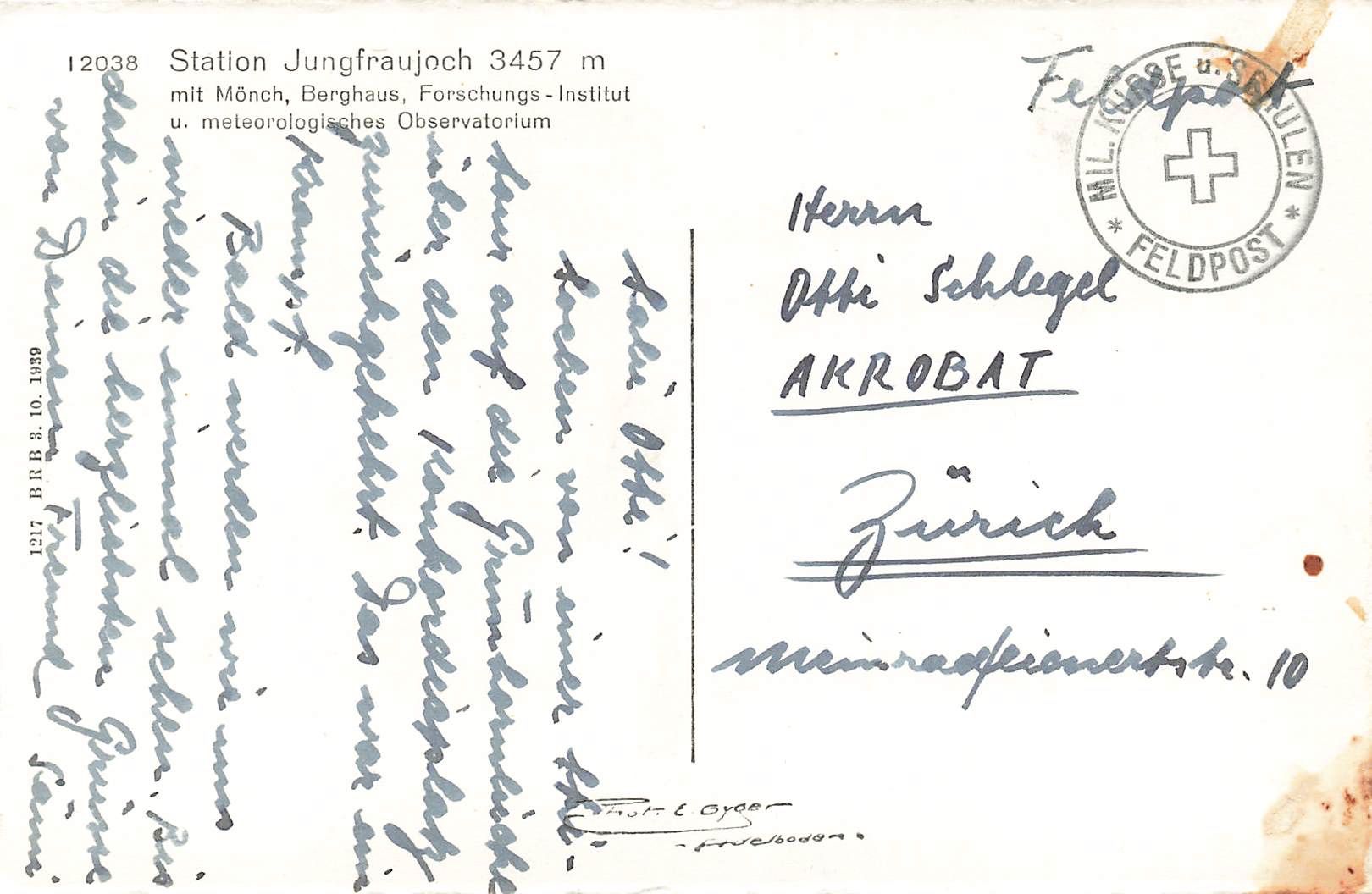 Cartes postales: Station jungfraujoch – D'occasion à Biasca par Blenio71 1