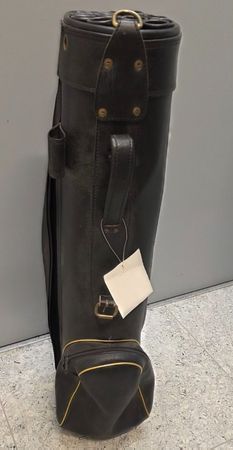 Vintage-Golftasche aus Leder zu verkaufen
